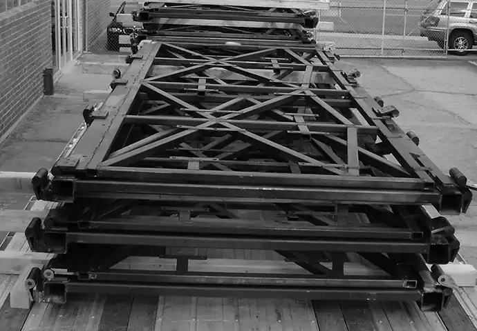 Scenic props assembled by NEWYORK Sets NYC