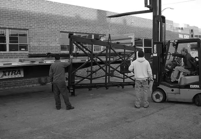 Branded signage fabricated by NEWYORK Sets